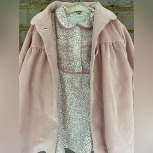 Bundle idea for spring! Dondolo dress and pea coat both size 4T